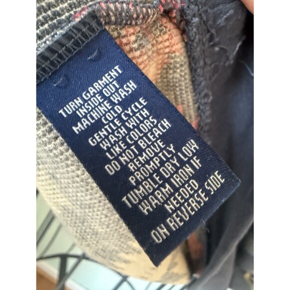 Ralph Lauren Chaps Women's Aztec Southwest Print Thermal Shirt Size PL - Picture 5 of 5